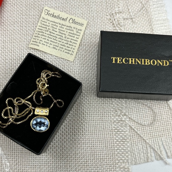 Vintage Technibond Classic 18K Gold-Bonded Sterling Silver Necklace – 18” - Picture 3 of 17